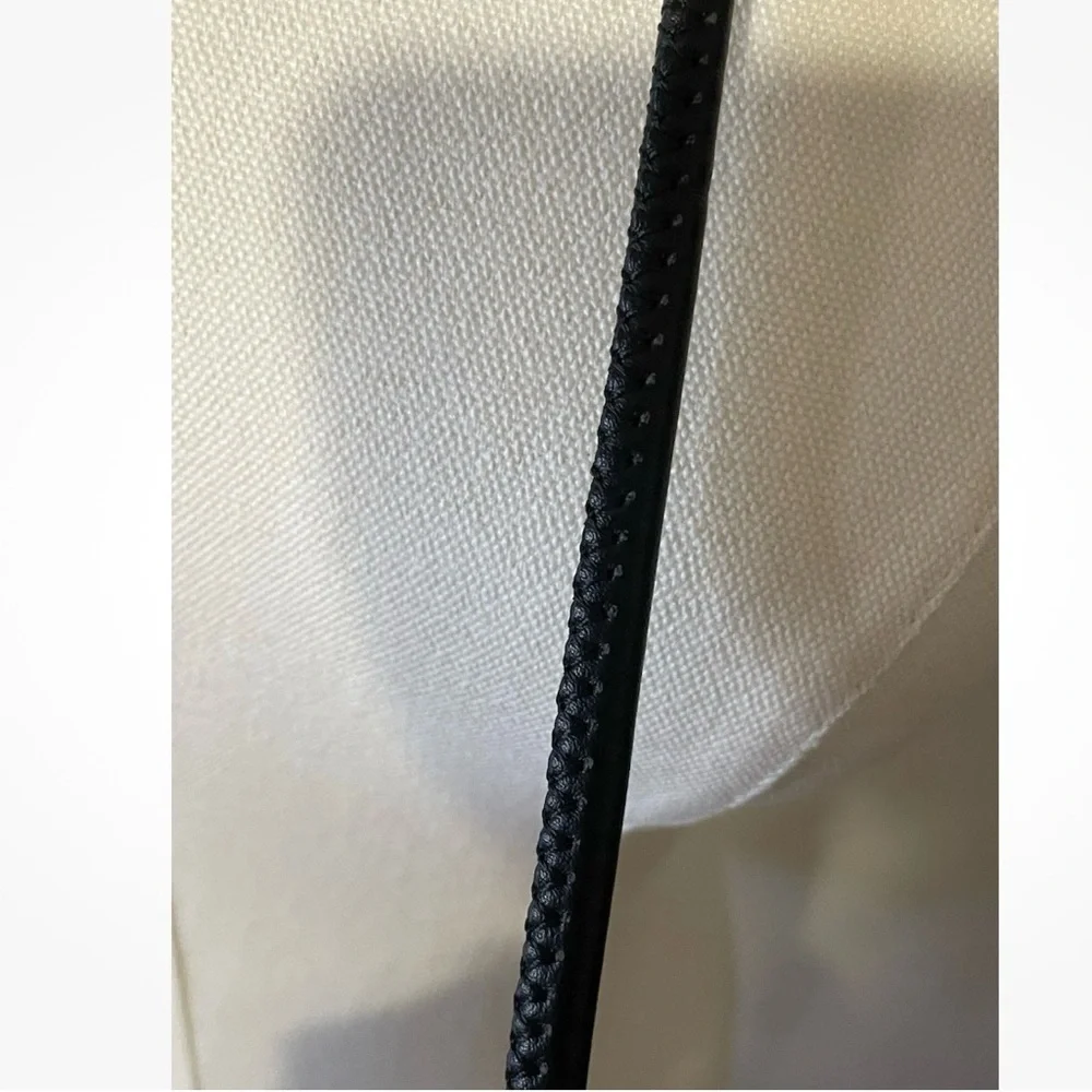 Worthington Cassie Black Small Crossbody Bag WithA Sleek Ruched Style. New W/Tag